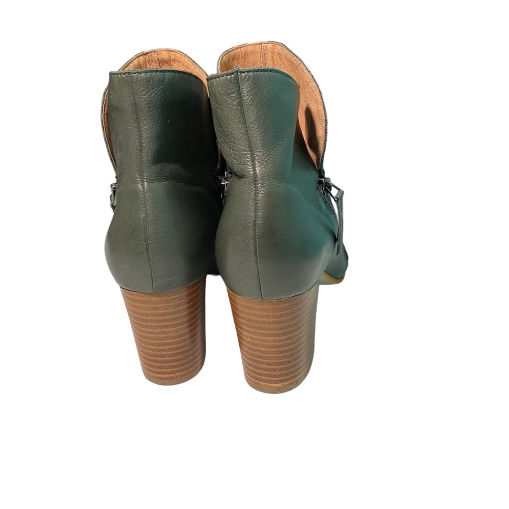 Silent D green Uriah ankle leather boots sz-41 - Picture 4 of 5